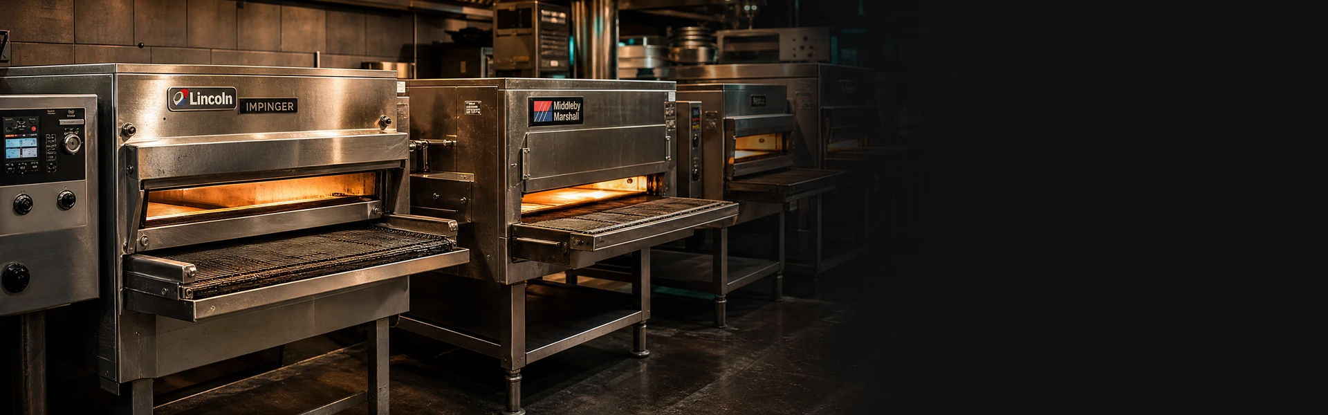Used Pizza Ovens Used, refurbished and reconditioned Lincoln and Middleby Marshall pizza conveyor ovens