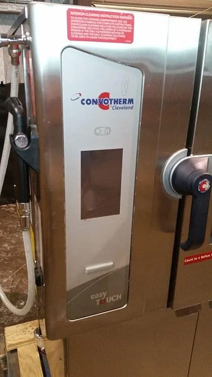 CLEVELAND CONVOTHERM OEB-6.10 COMBI OVEN STEAMER thumbnail 2