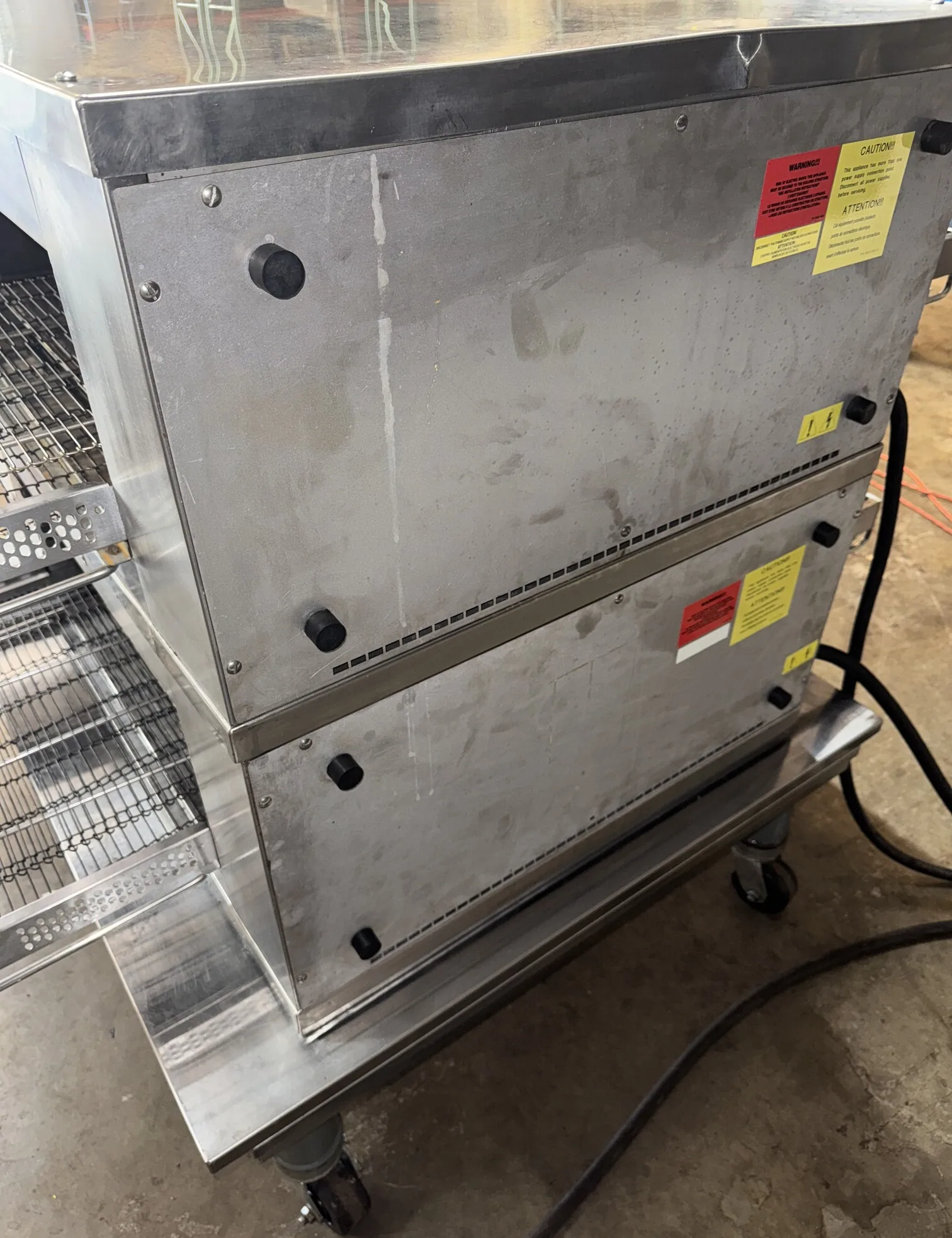 CTX Middleby Marshall DZ33T Infrared Dbl.Electric Conveyor Pizza Ovens thumbnail 6