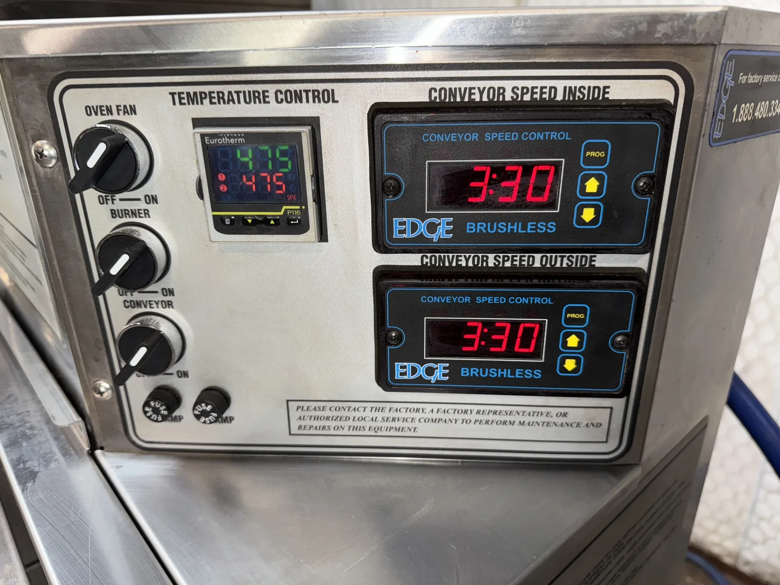 Edge 3240 Conveyor Pizza Ovens thumbnail 9