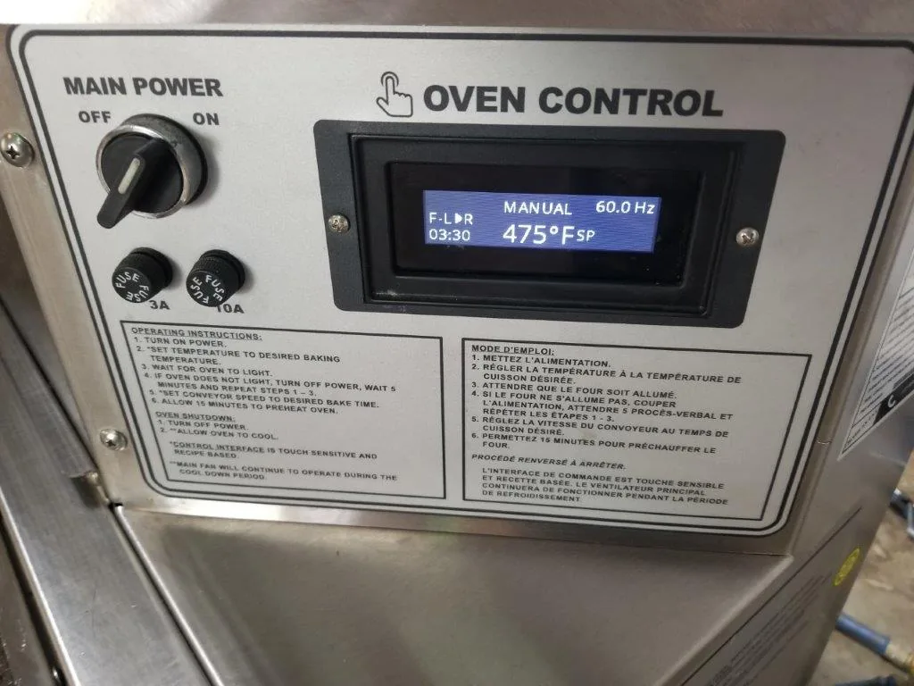 Edge 4460 Natural Gas Conveyor Pizza Ovens thumbnail 4