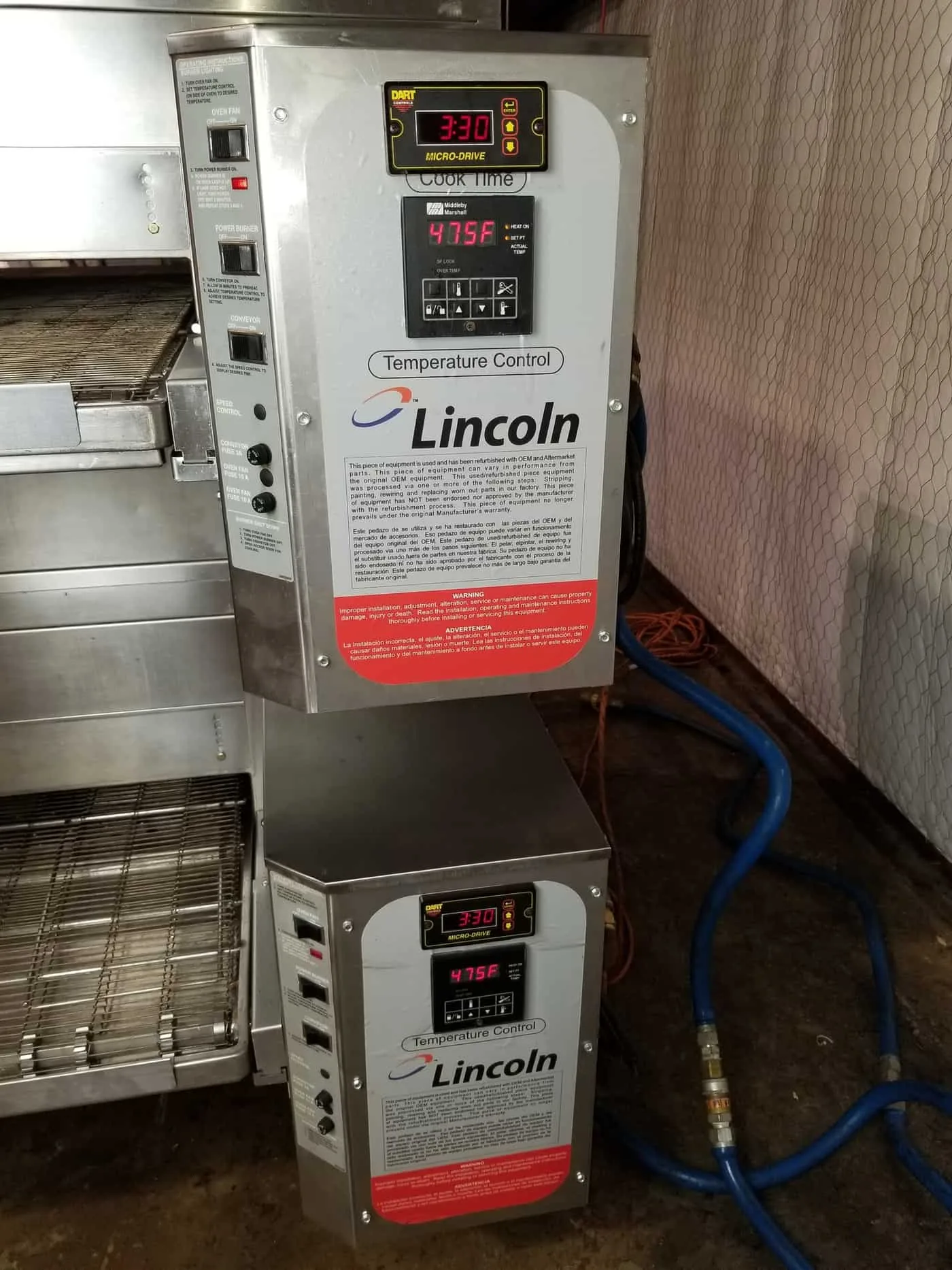 LINCOLN IMPINGER 1450 PIZZA CONVEYOR OVEN thumbnail 6