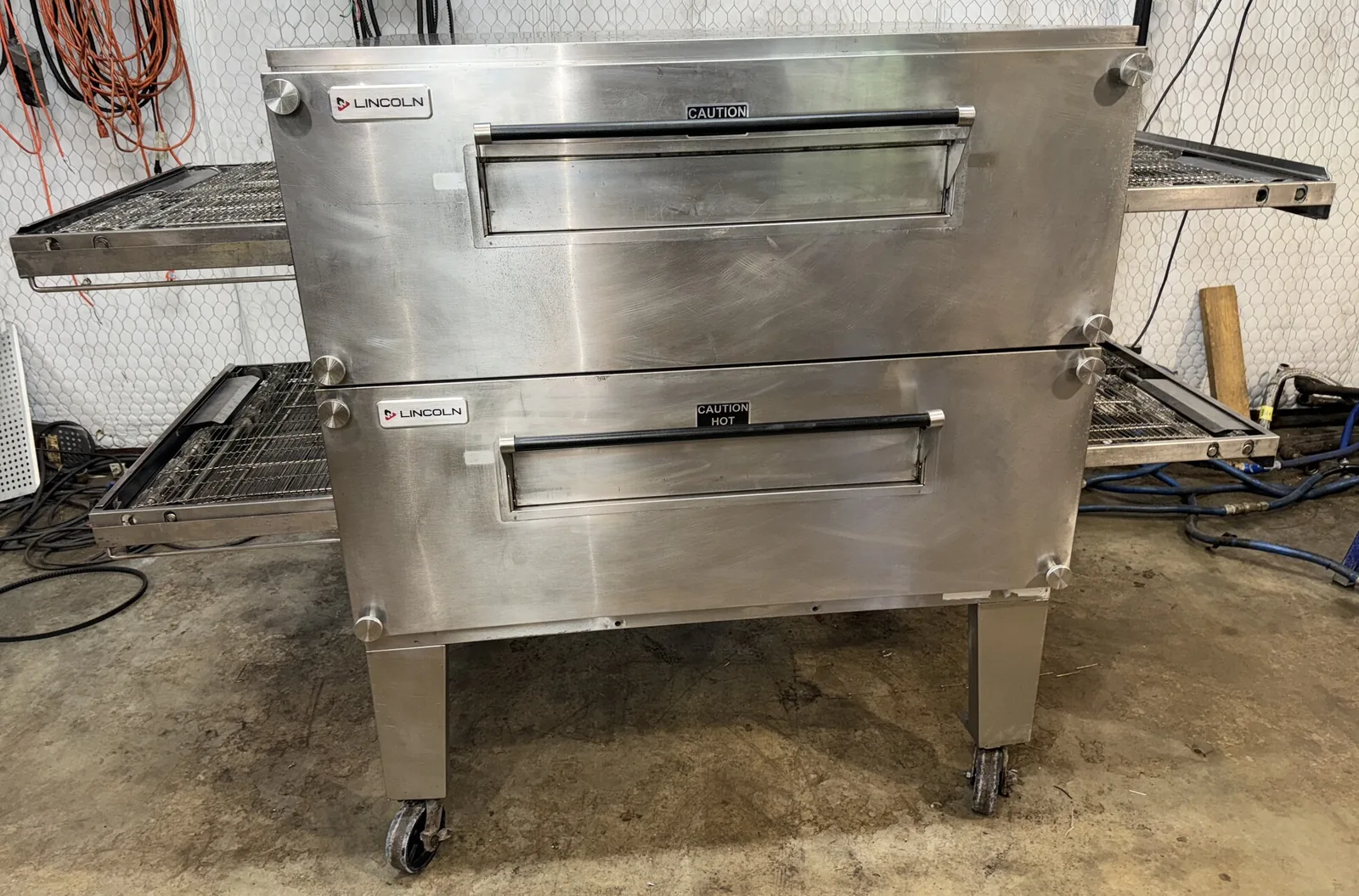 Lincoln Impinger 3255 Dbl. Stack Conveyor Ovens thumbnail 2