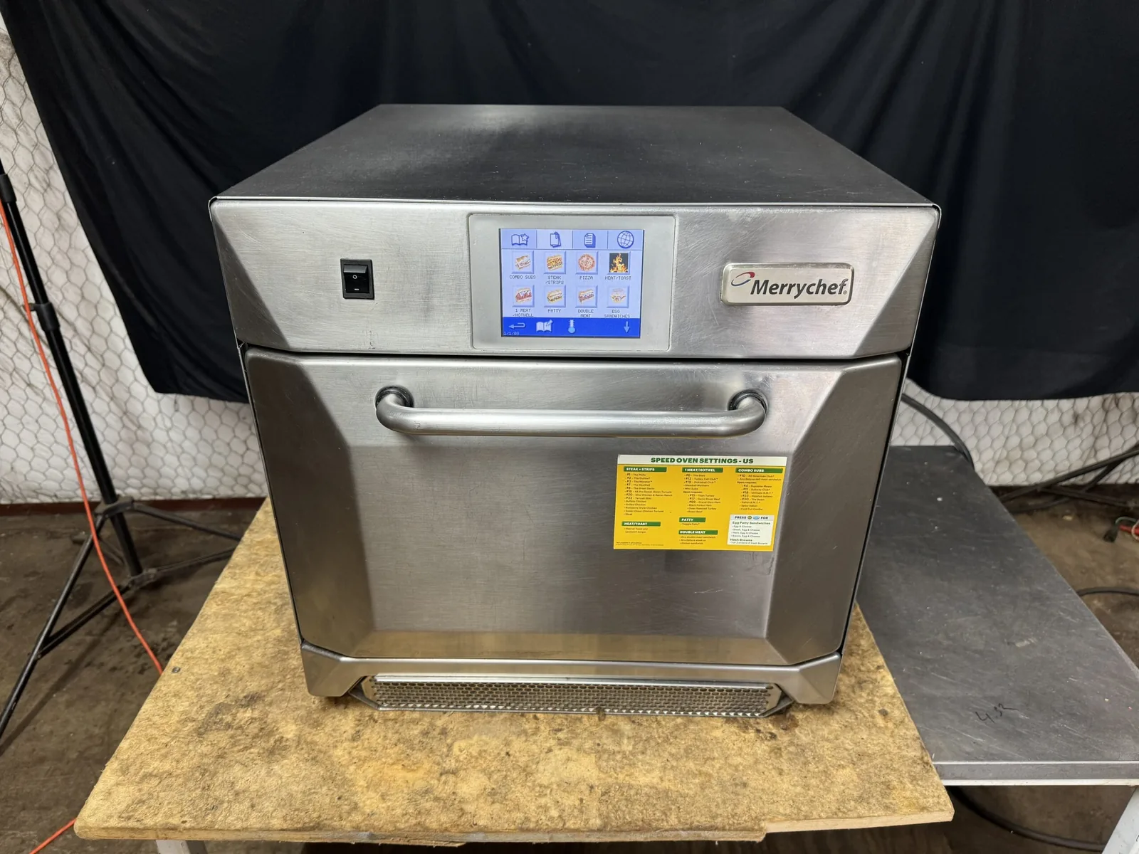 Merrychef Eikon e4s rapid Cook Oven