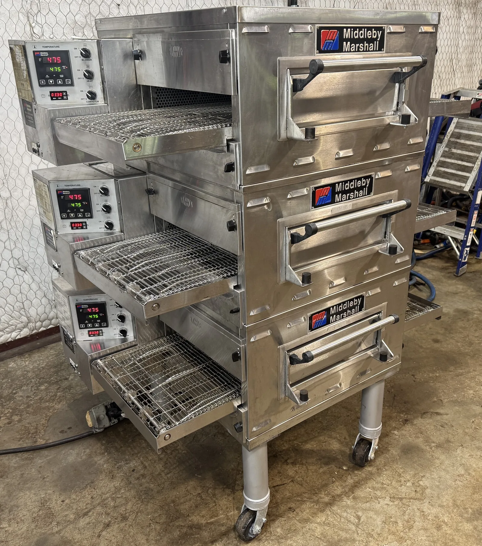 Middleby Marshall PS528g Natural Gas Conveyor Pizza Ovens thumbnail 2
