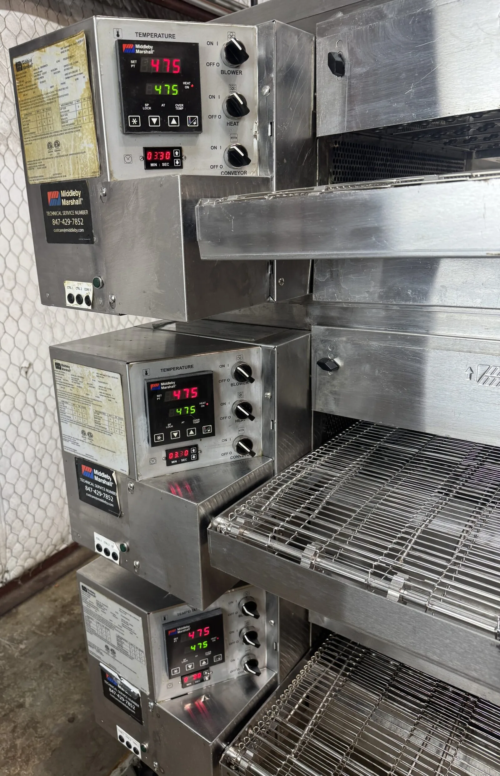 Middleby Marshall PS528g Natural Gas Conveyor Pizza Ovens thumbnail 5