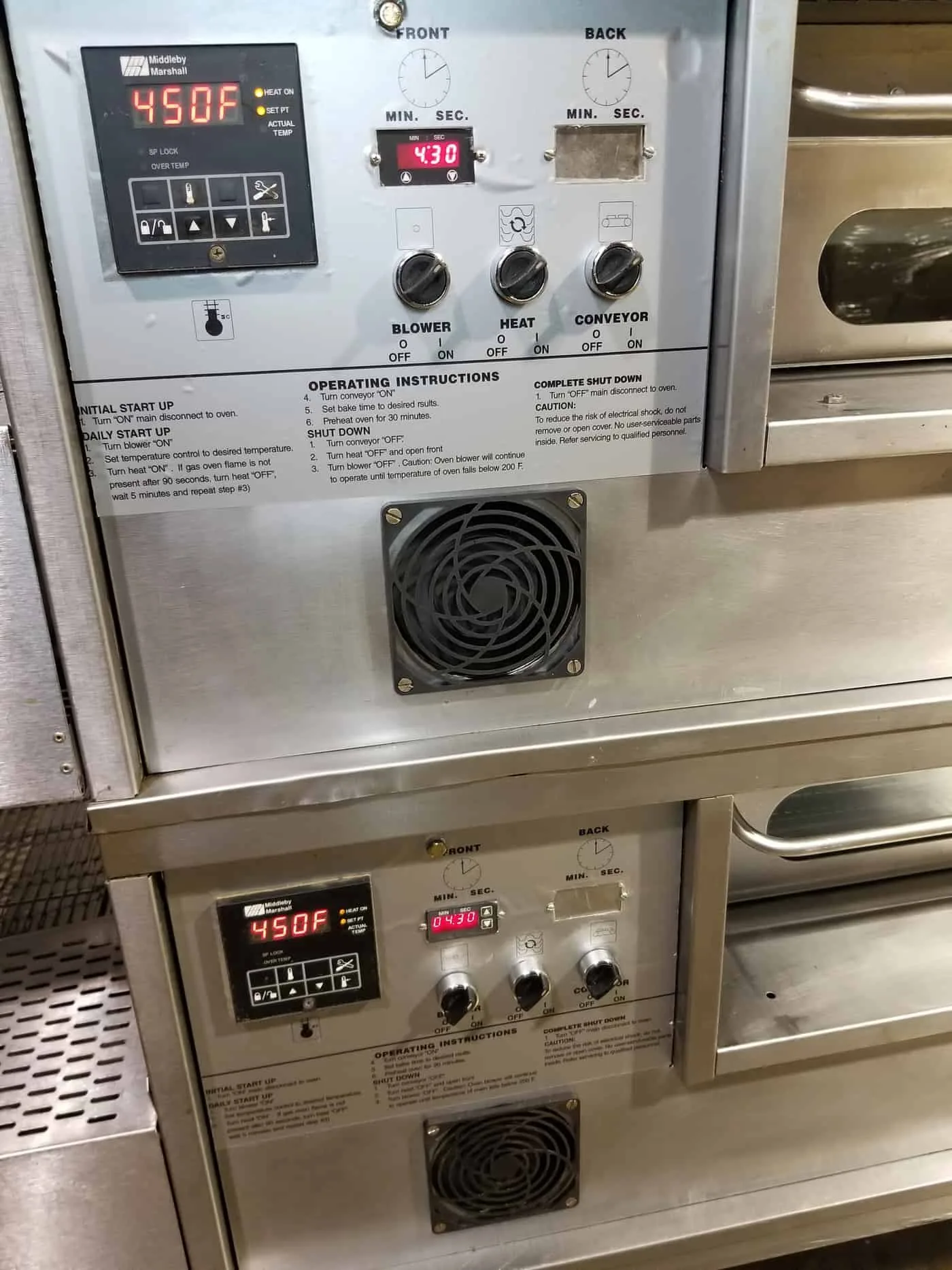 Middleby Marshall PS570 Pizza Conveyor Oven thumbnail 4