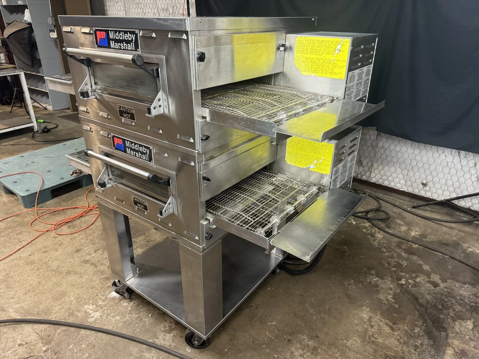 Middleby Marshall PS629e WoW! Electric Double Stack Conveyor Pizza Ovens thumbnail 4