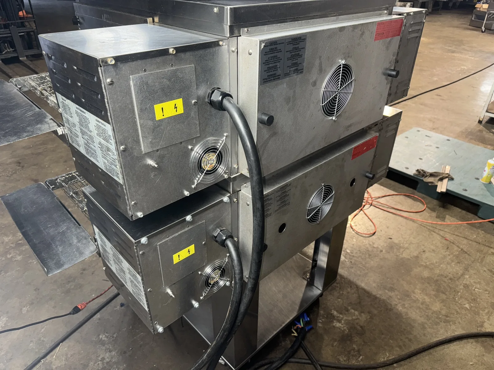 Middleby Marshall PS629e WoW! Electric Double Stack Conveyor Pizza Ovens thumbnail 6