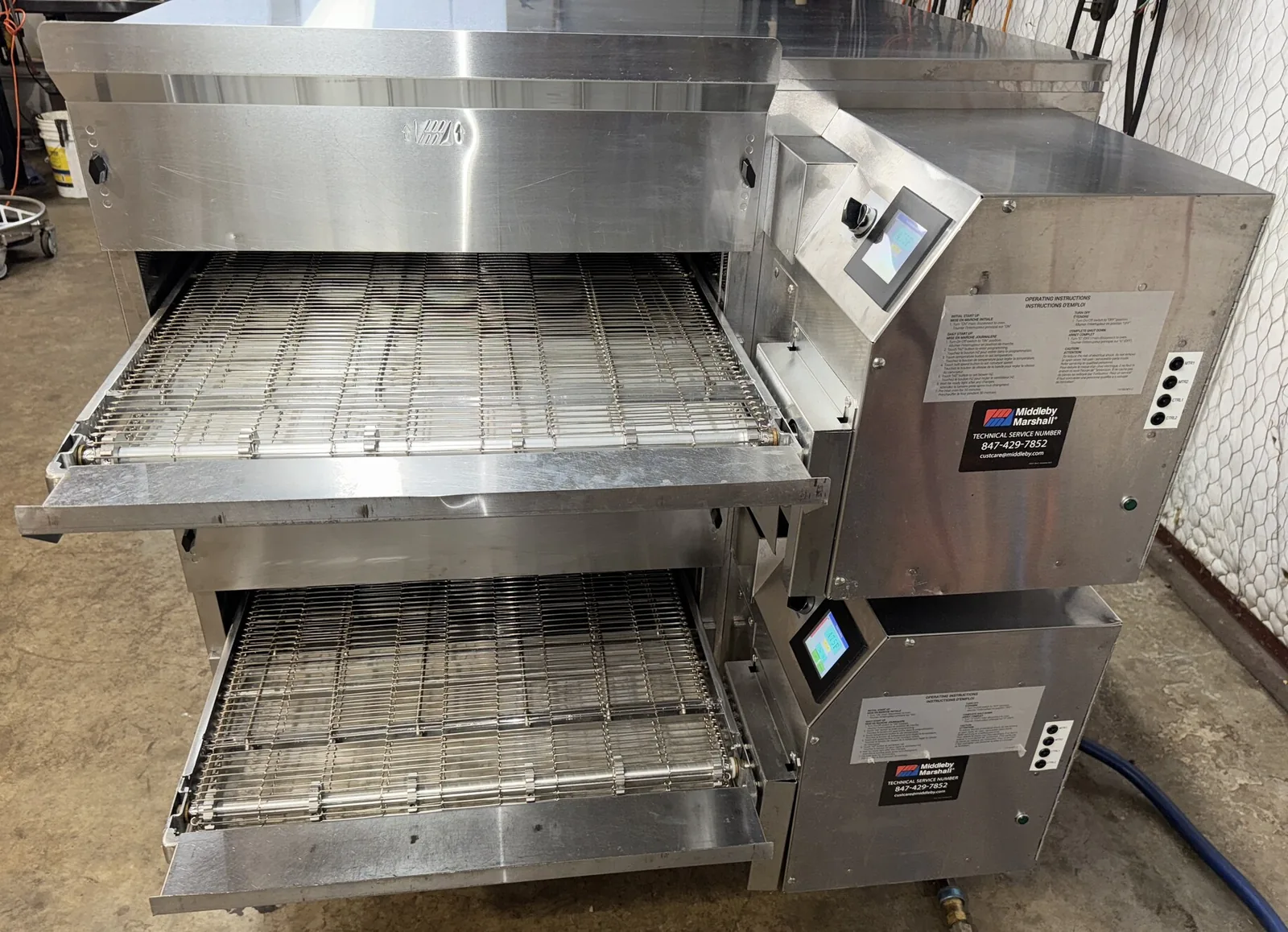 Middleby Marshall PS638g Wow! Nat. Gas Conveyor Pizza Ovens thumbnail 6