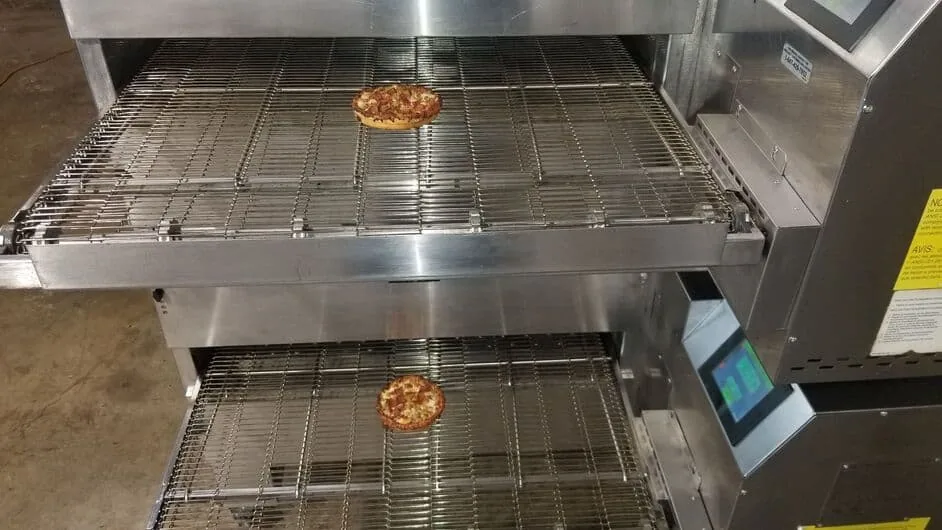 Middleby Marshall PS640g Double Stack Natural Gas Pizza Conveyor Ovens thumbnail 4