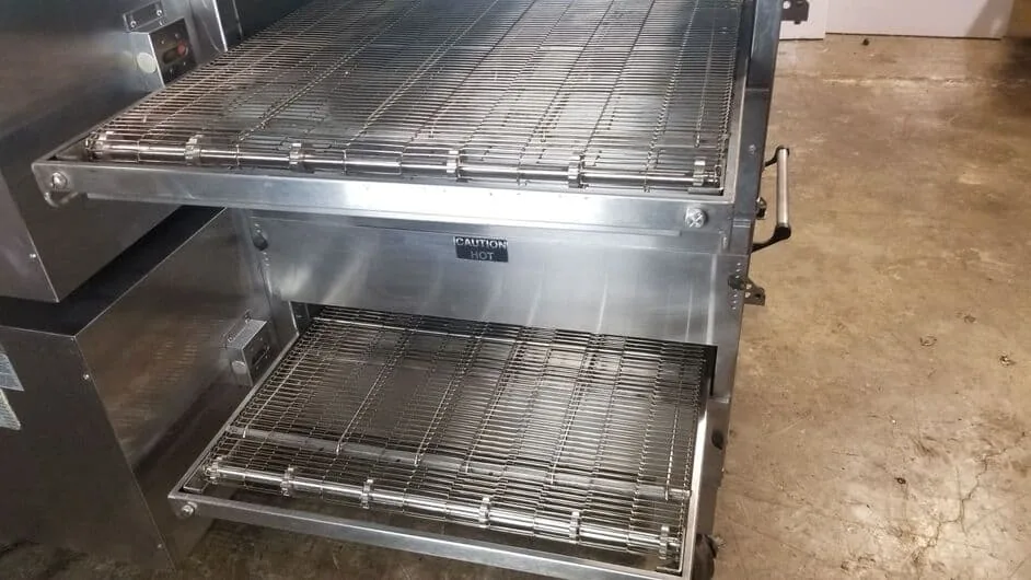 Middleby Marshall PS640g Double Stack Natural Gas Pizza Conveyor Ovens thumbnail 5