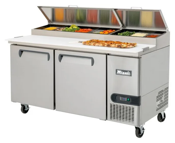 Migali Industries C-PP67-HC 67″ Pizza Prep Table