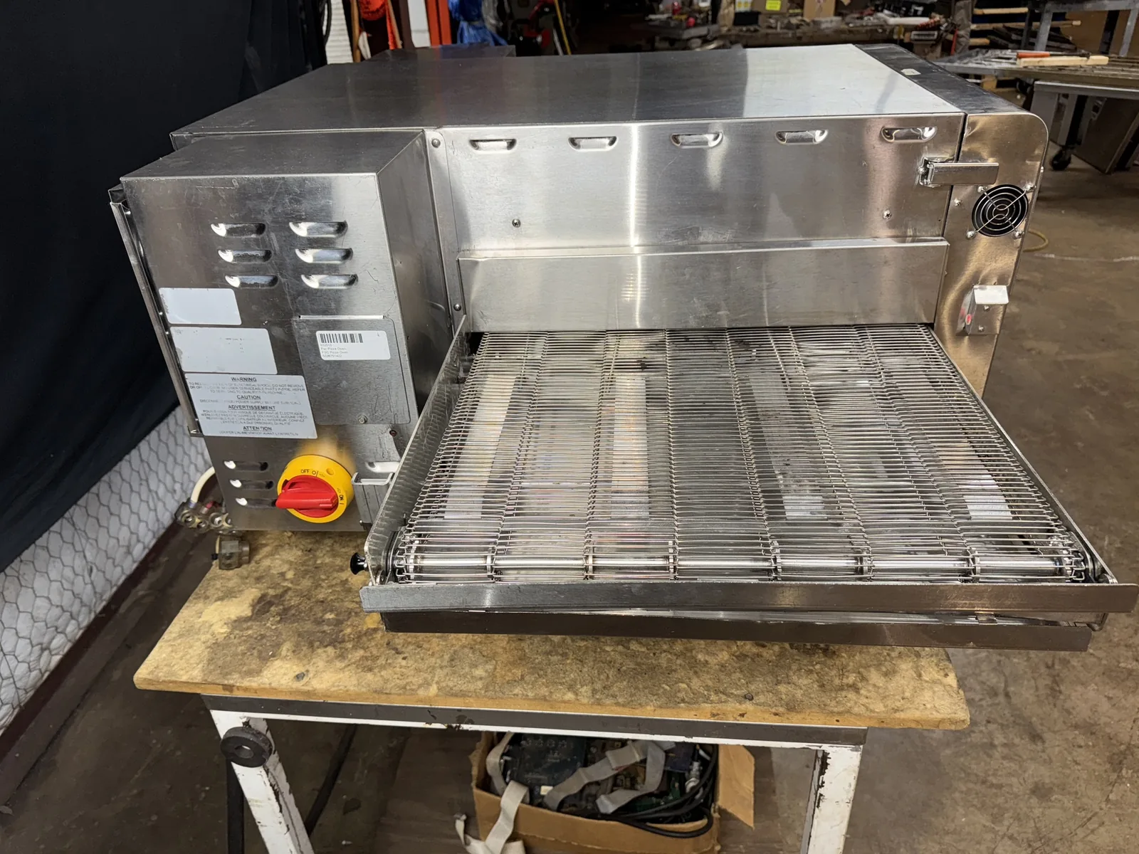 Ovention S2000  Electric Shuttle/Conveyor Pizza Ovens thumbnail 6