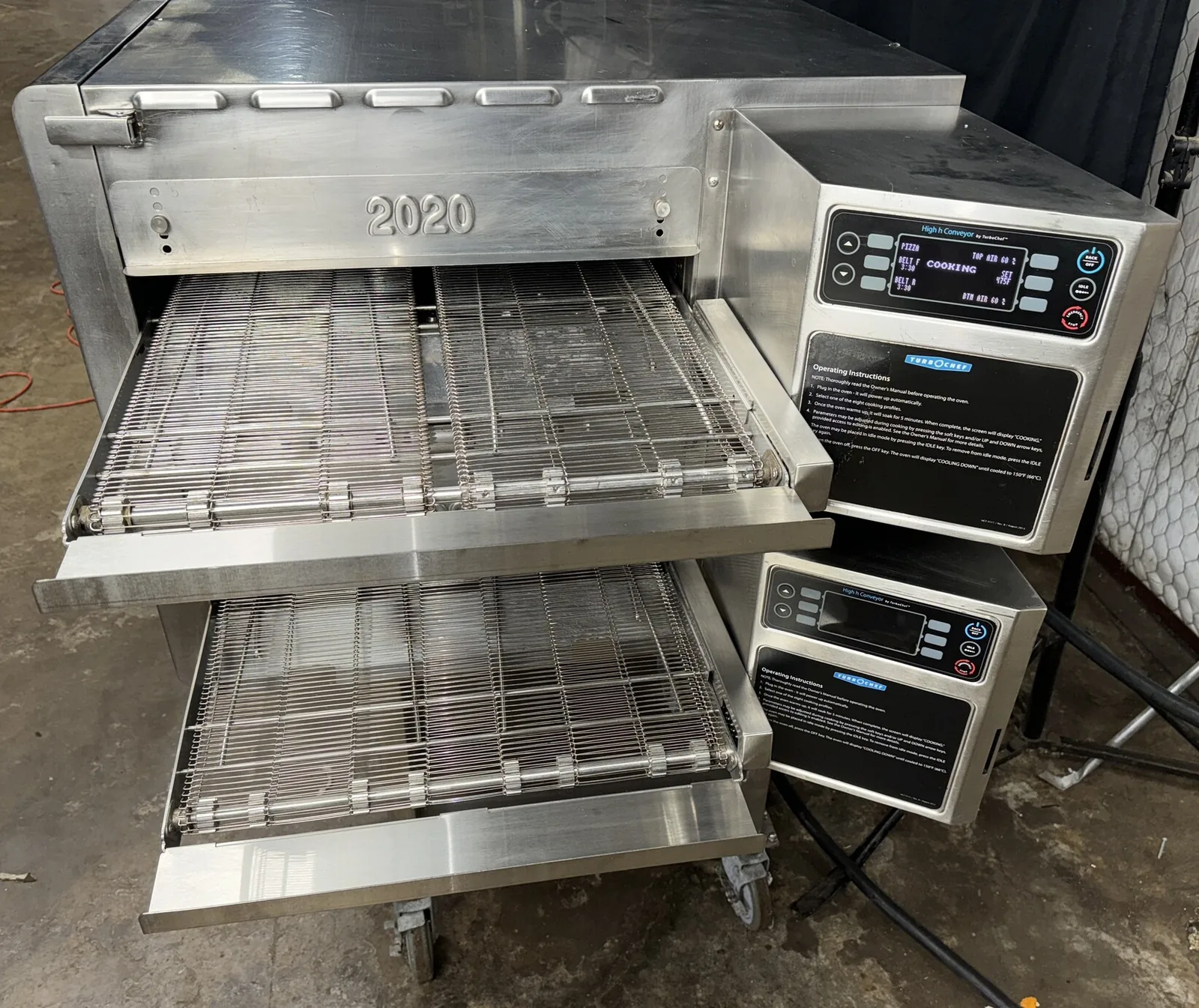 Turbochef hhc2020 Electric Ventless Pizza Conveyor Oven thumbnail 5
