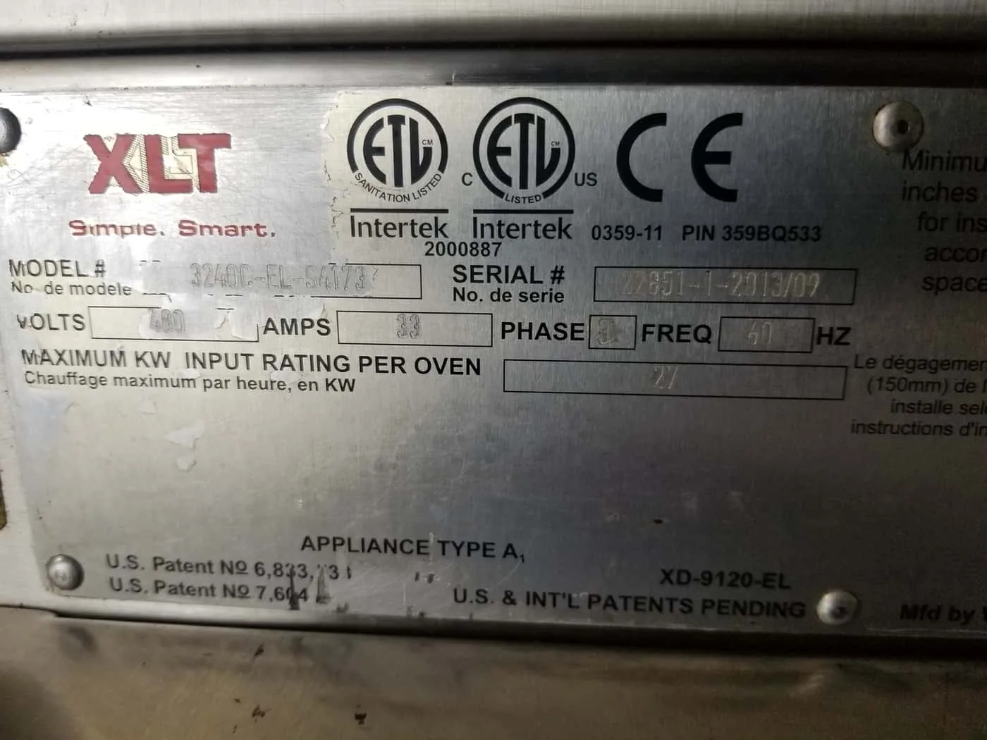 XLT 3240 Conveyor Pizza Ovens thumbnail 8