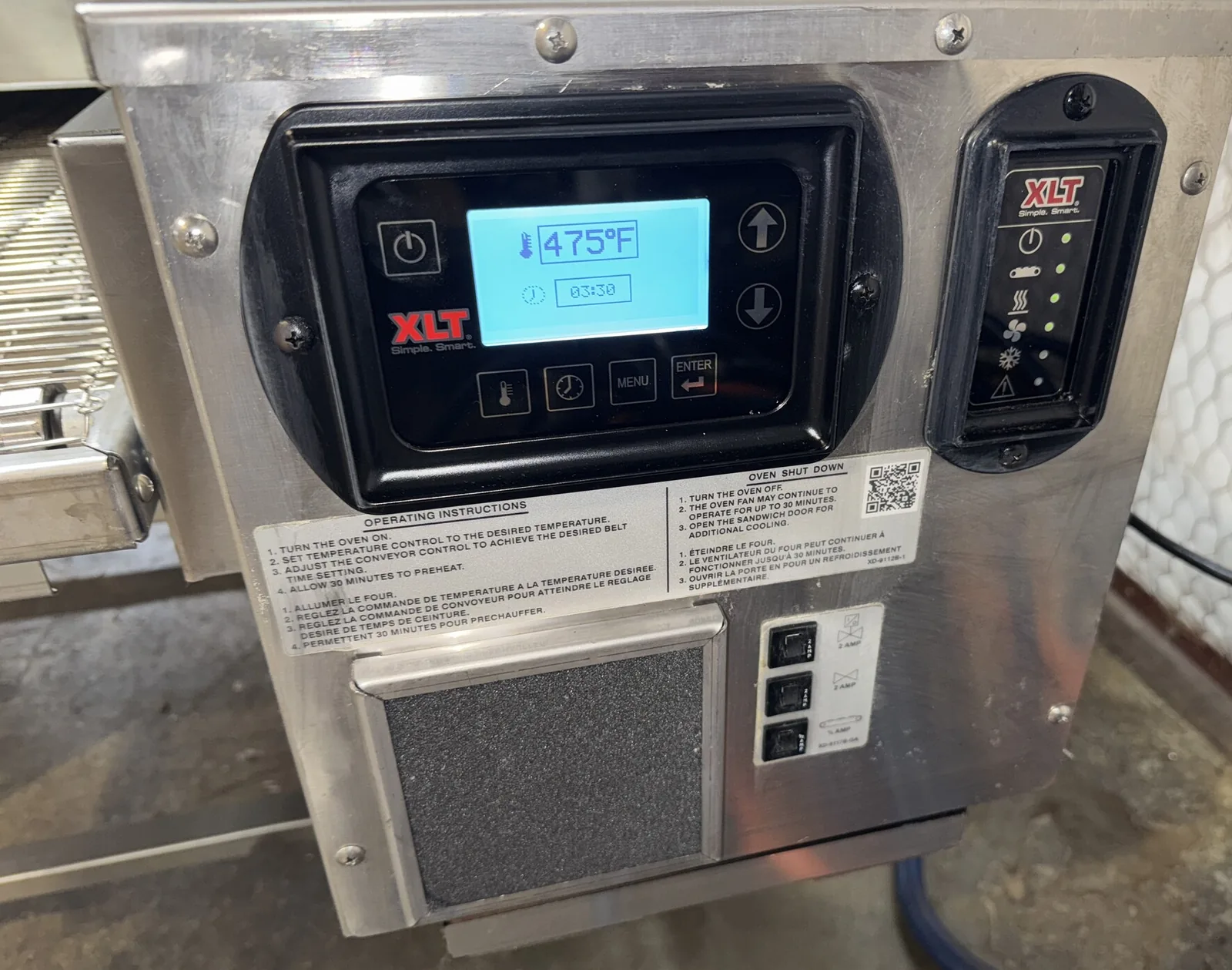 XLT 3240 Natural Gas Conveyor Pizza Ovens thumbnail 5