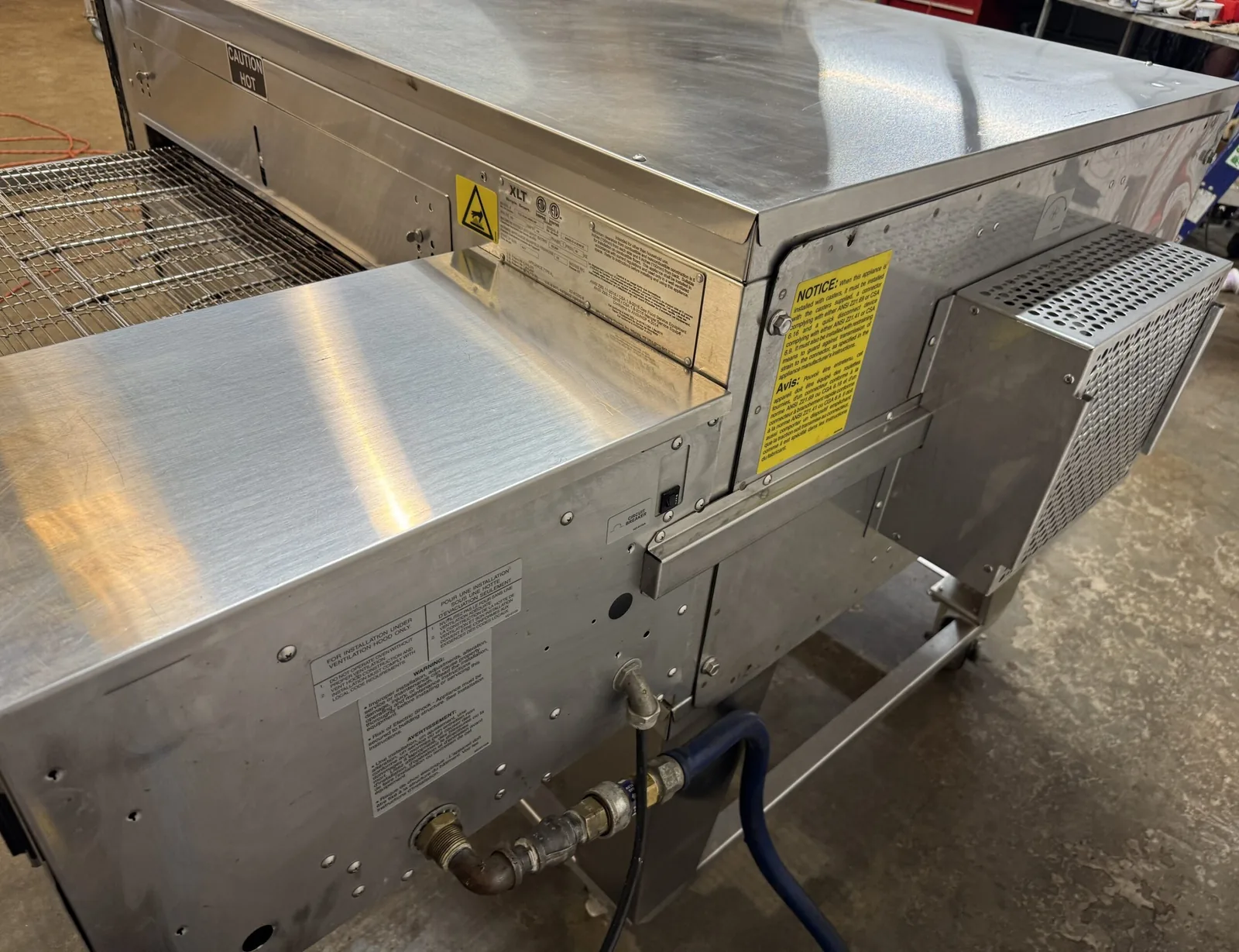XLT 3240 Natural Gas Conveyor Pizza Ovens thumbnail 8