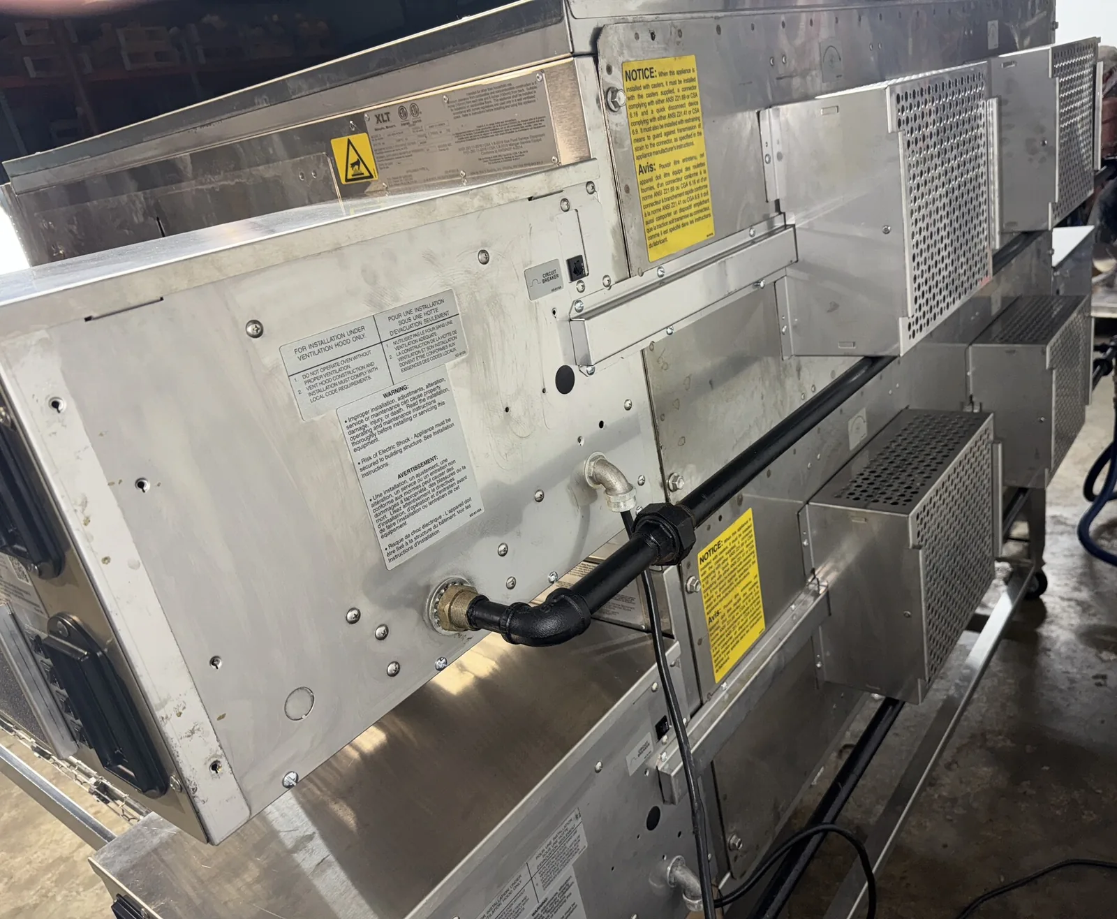 XLT 3270 Natural Gas Pizza Conveyor Ovens thumbnail 6